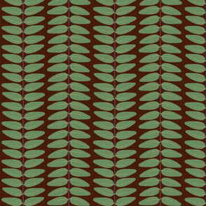 Hypericum Hidcote leaf stripe - dark (Coordinate for Buttercups on a bush)