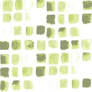 watercolor swatches - greens