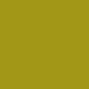 Autumn Bronze, yellow solid color (#a39718) by Su_G_©SuSchaefer