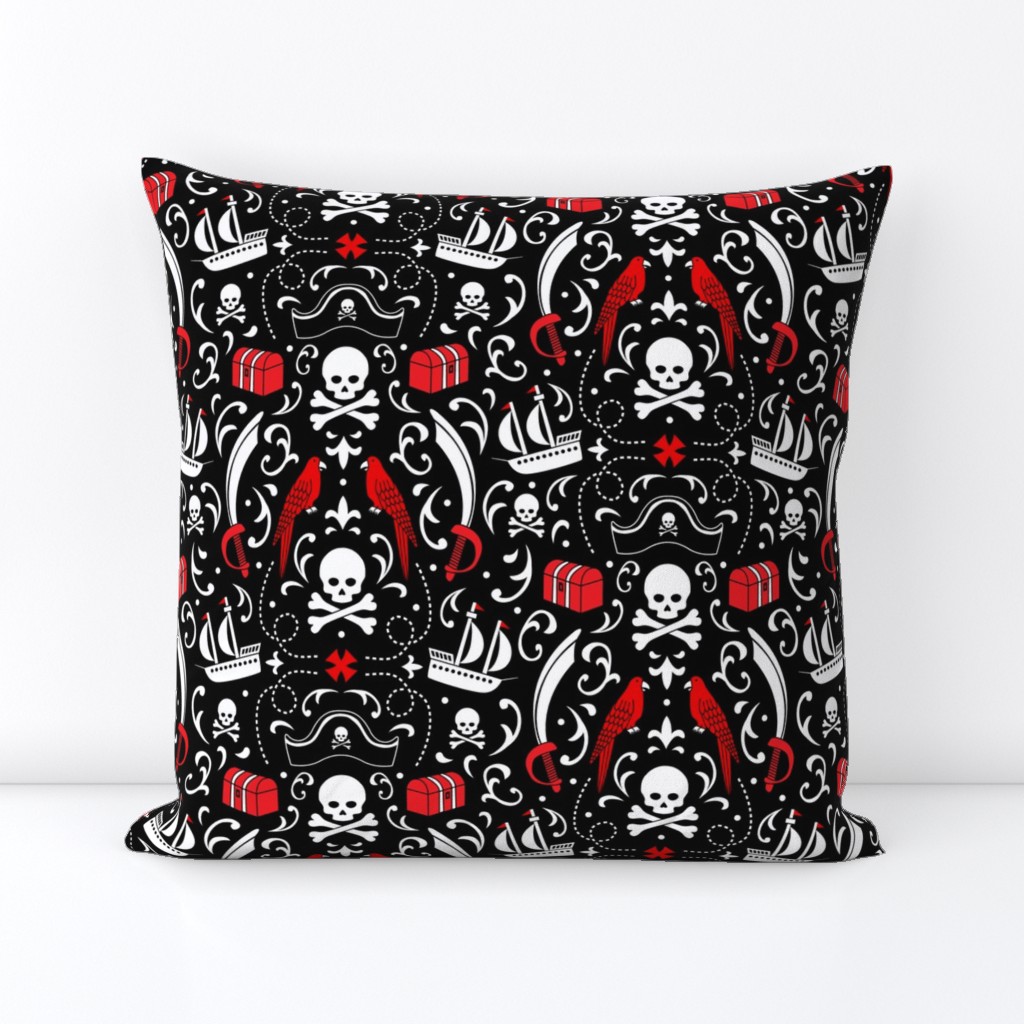 A Pirate's Life Damask