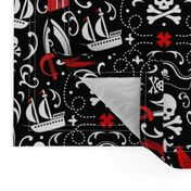 A Pirate's Life Damask