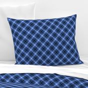 Custom Blue Apple Plaid