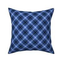 Custom Blue Apple Plaid