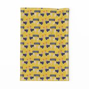 golden retriever rosie fabric - rosie dog fabric - yellow