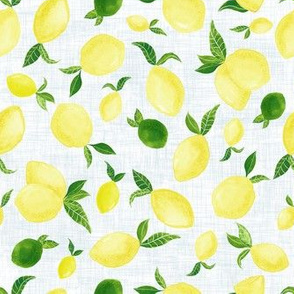 Watercolour Lemon Fruit