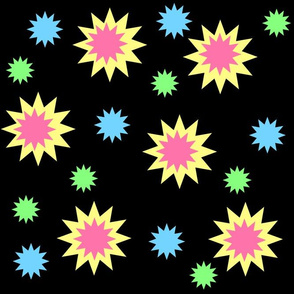 Star Burst! #1 Black 