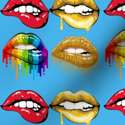 Pop Art Mouths