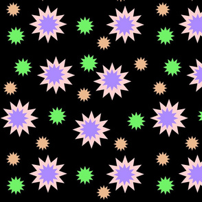 Star Burst! #3 black 