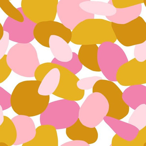 Pebbles // Mustard & Pink