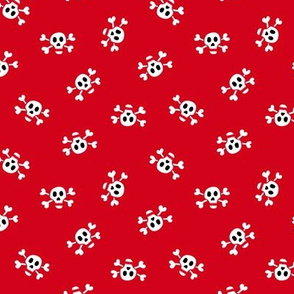 Skull & Crossbones // Red