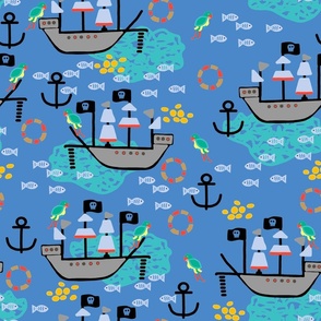 blue pirates ahoy!