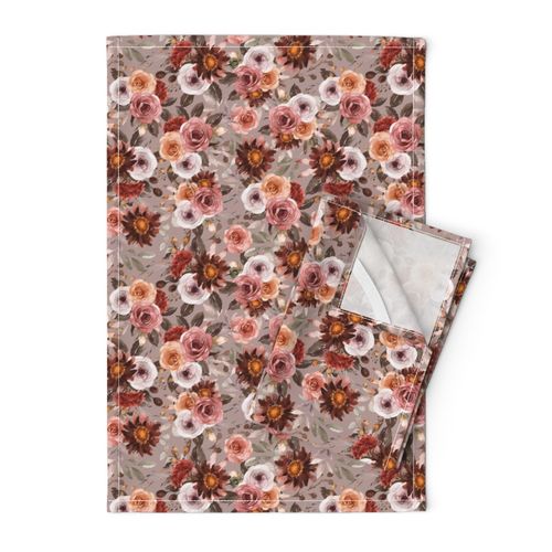 Riverlee Floral Taupe