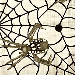 Eerie Arachnid  Eight legged fright  -Corn Spider   Lg. Neutral   
