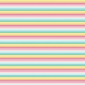 stripes horizontal XSM :: colorful christmas