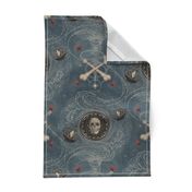 ★ PIRATES ★ Vintage Denim, Large Scale / Collection : Sailing the Seven Seas – Nautical Prints