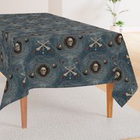 ★ PIRATES ★ Vintage Denim, Large Scale / Collection : Sailing the Seven Seas – Nautical Prints