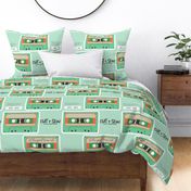 FQ Cut & Sew - Cassette Tape Cushion Pillow