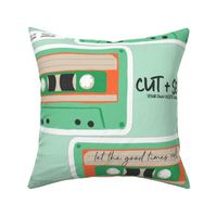 FQ Cut & Sew - Cassette Tape Cushion Pillow
