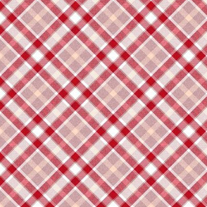 Cherry and Pink Apple Plaid