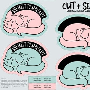 Cut & Sew - Cat Hand Warmers
