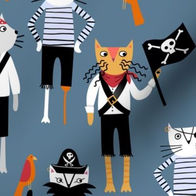 Pirate Cats Jumbo Large Scale