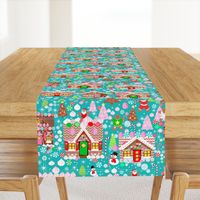 gingerbread house village candy delight