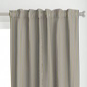 Medium Dark Olive, Black Stripes on White