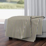 Medium Dark Olive, Black Stripes on White