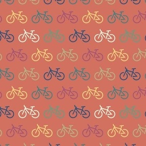 I want to ride my bicycle on ochre