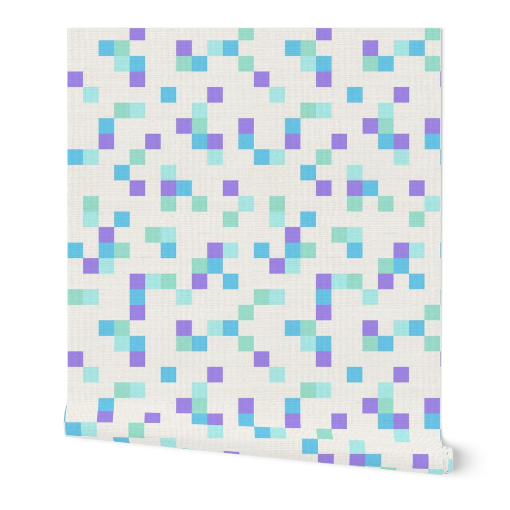 8-bit Texture Shades of Blue