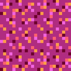 8-bit Texture Warm Pink