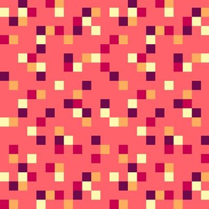 8-bit Texture Coral Nectarine