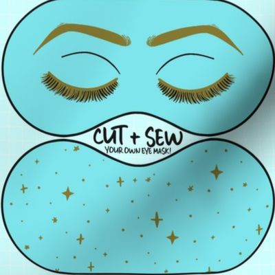 Cut & Sew Eye mask - Holly Golightly