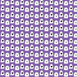 tiny ghosts on purple » halloween