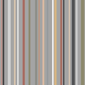 neutral stripes - on silver