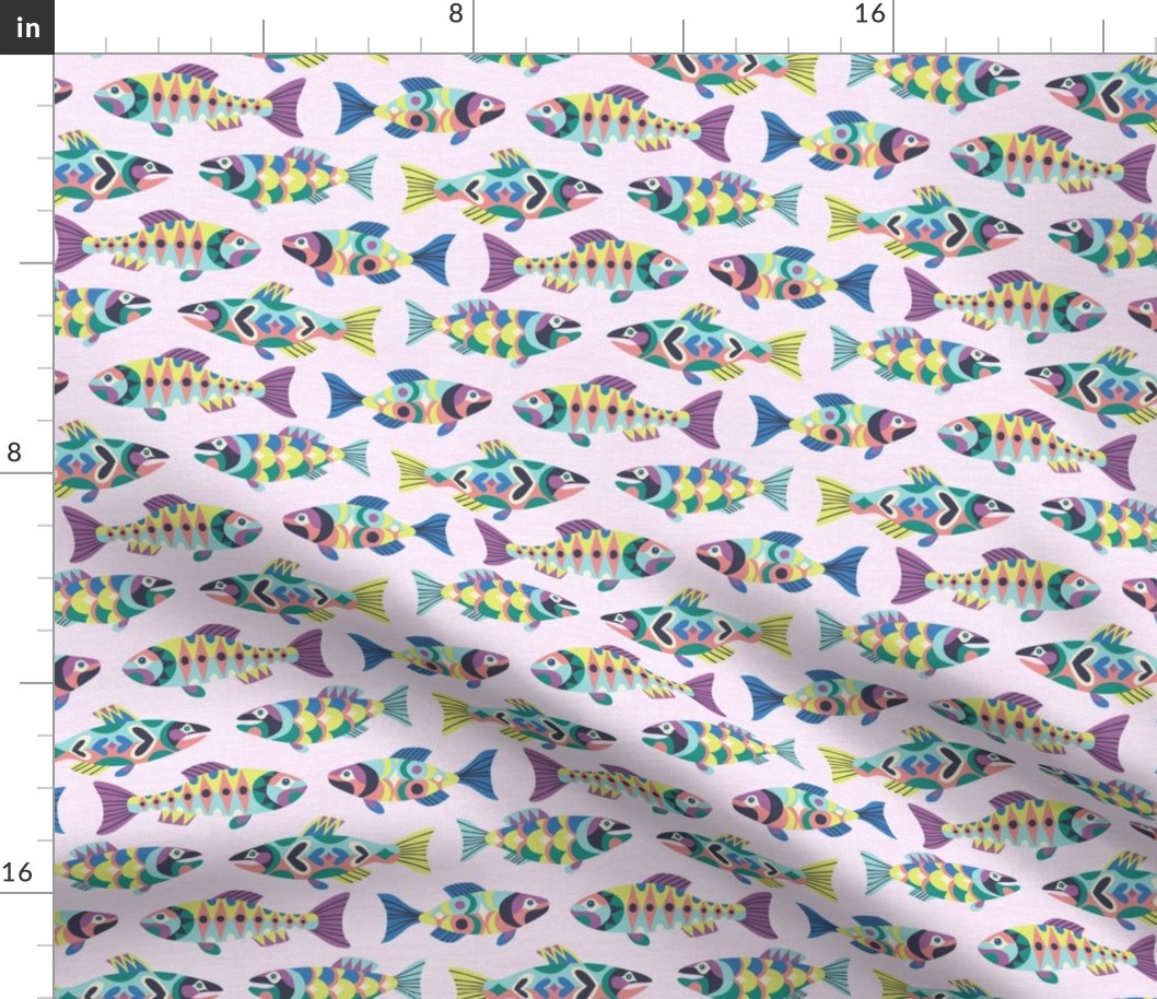 patterned salmon texture