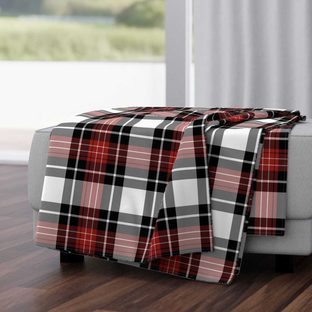 Buffalo Tartan Plaid | Red & Black | Renee Davis