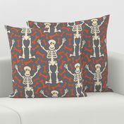 Mr. Spooky Happy Halloween Friendly Skeleton Bones - SMALL Scale - UnBlink Studio Jackie Tahara