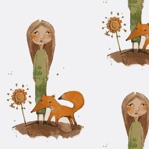 F is for fern and her fox-ch