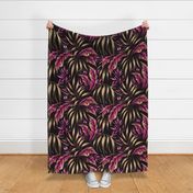 Jurassic Jungle - Purple / Gold - LARGE