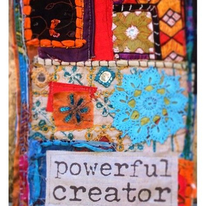 Powerful Creator Fibre Art Print