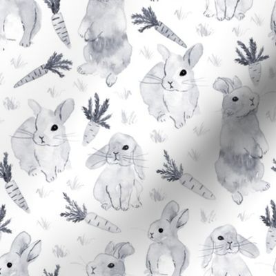 Watercolour bunnies