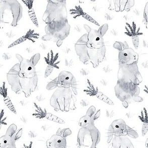 Watercolour bunnies