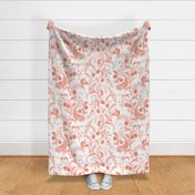 Birds of a Feather - Coral Blush - Extra Large Scale