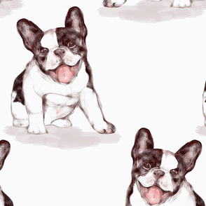 Custom Happy French bulldog