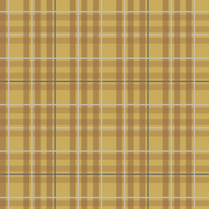 Indian summer - yellow tartan