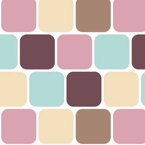 Soft colour blocks, pastel - 2080111