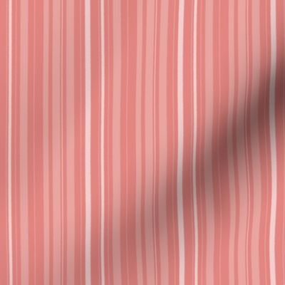 Parasol co-ordinate pink stripes