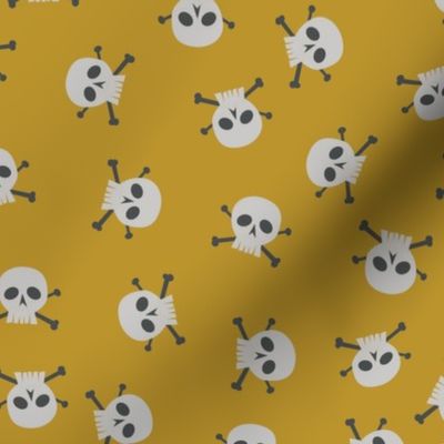 Skulls on Gold