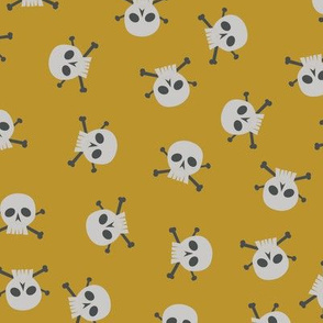 Skulls on Gold